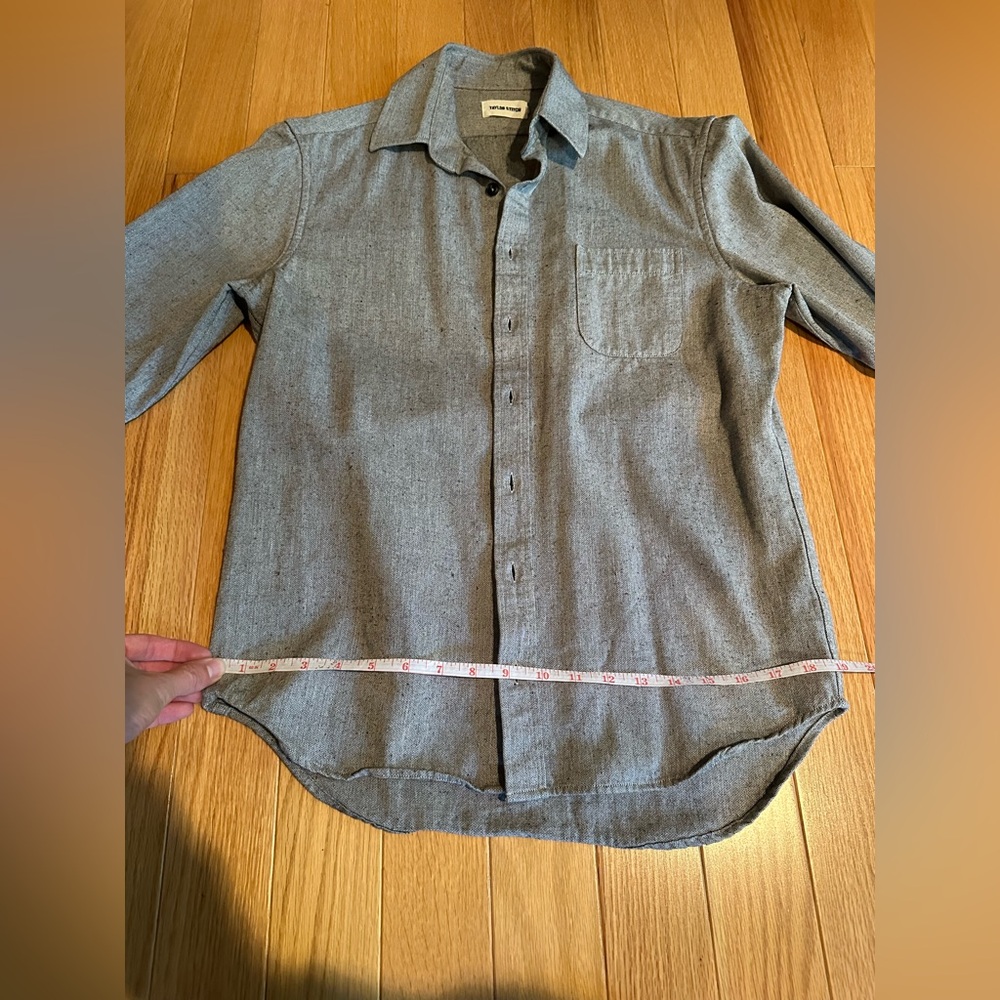 Taylor Stitch Gray “The Jack” Button Down - Picture 2 of 4